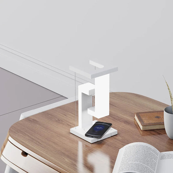 Suspension Led Table Night Lamp Wireless Charger Usb Powered