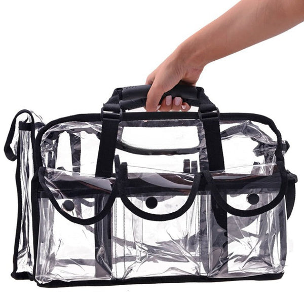 Makeup Bags & Cases Large Transparent Makeup Organiser Toiletries Travel Bag