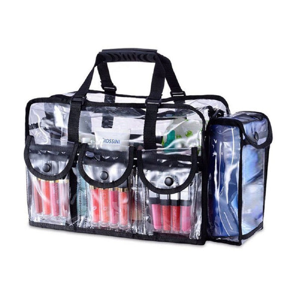 Makeup Bags & Cases Large Transparent Makeup Organiser Toiletries Travel Bag