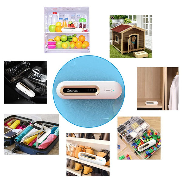 Refrigerator & Freezer Parts Portable Mini Usb Rechargeable Fridge Deodoriser