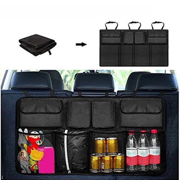 Car Organisers Universal Multi Pocket Hanging Car Boot Organiser Storage