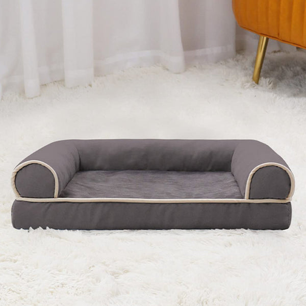 Pet Beds Petswol Curved Design Sofa Bed Comfort Security Cozy Dog Cat