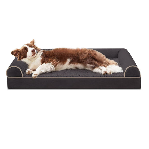 Pet Beds Petswol Curved Design Sofa Bed Comfort Security Cozy Dog Cat