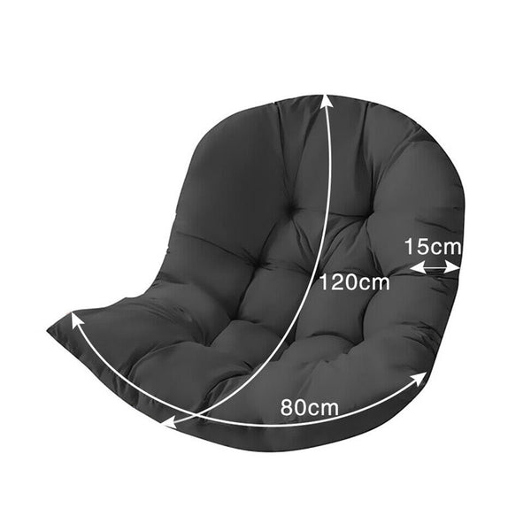 Patio Furniture Cushions & Pads Hanging Egg Chair Cushion Sofa Swing Seat Replacement Padded