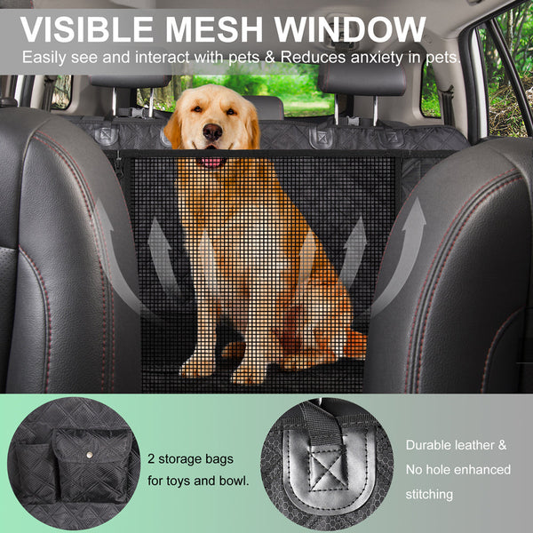 Pet Transport Petswol Waterproof Dog Seat Cover For Back