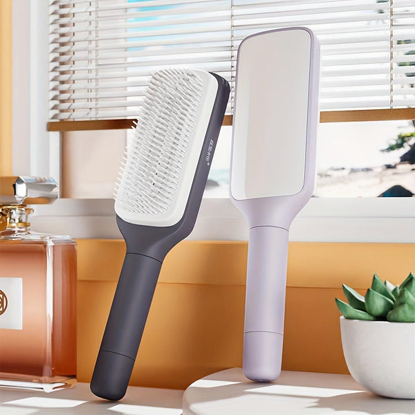 Brushes & Combs Anti Static Massage Comb Scalable Rotate Lifting Self Cleaning Hairbrush