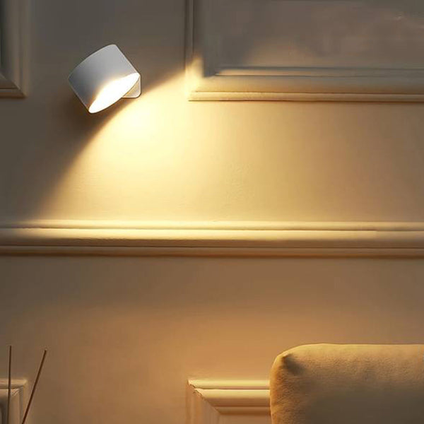 Wall Lights 360 Dimmable Touch Control Magnetic Ball Light Led Wall Sconce Usb Rechargeable