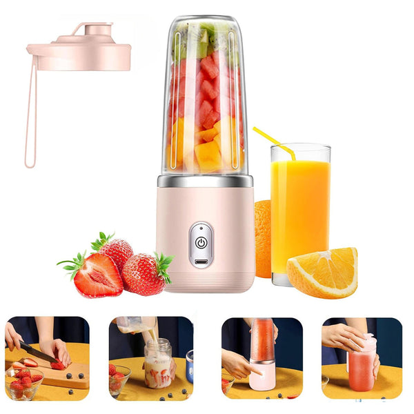 Handheld Blenders Portable Electric Smoothie Maker Blender Bottle Usb Rechargeable Handheld