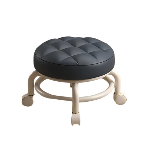 Salon Stools Multi Functional Pulley Low Stool With Universal Wheels