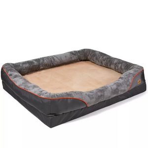 Pet Beds Removable And Washable Waterproof Large Dog Bed With Anti Allergy Fleece Cover