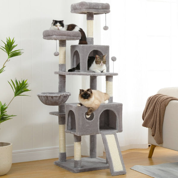 Furniture & Scratchers Premium Cat Tree With Multilevel Design And Cozy Condo For Cats Kittens