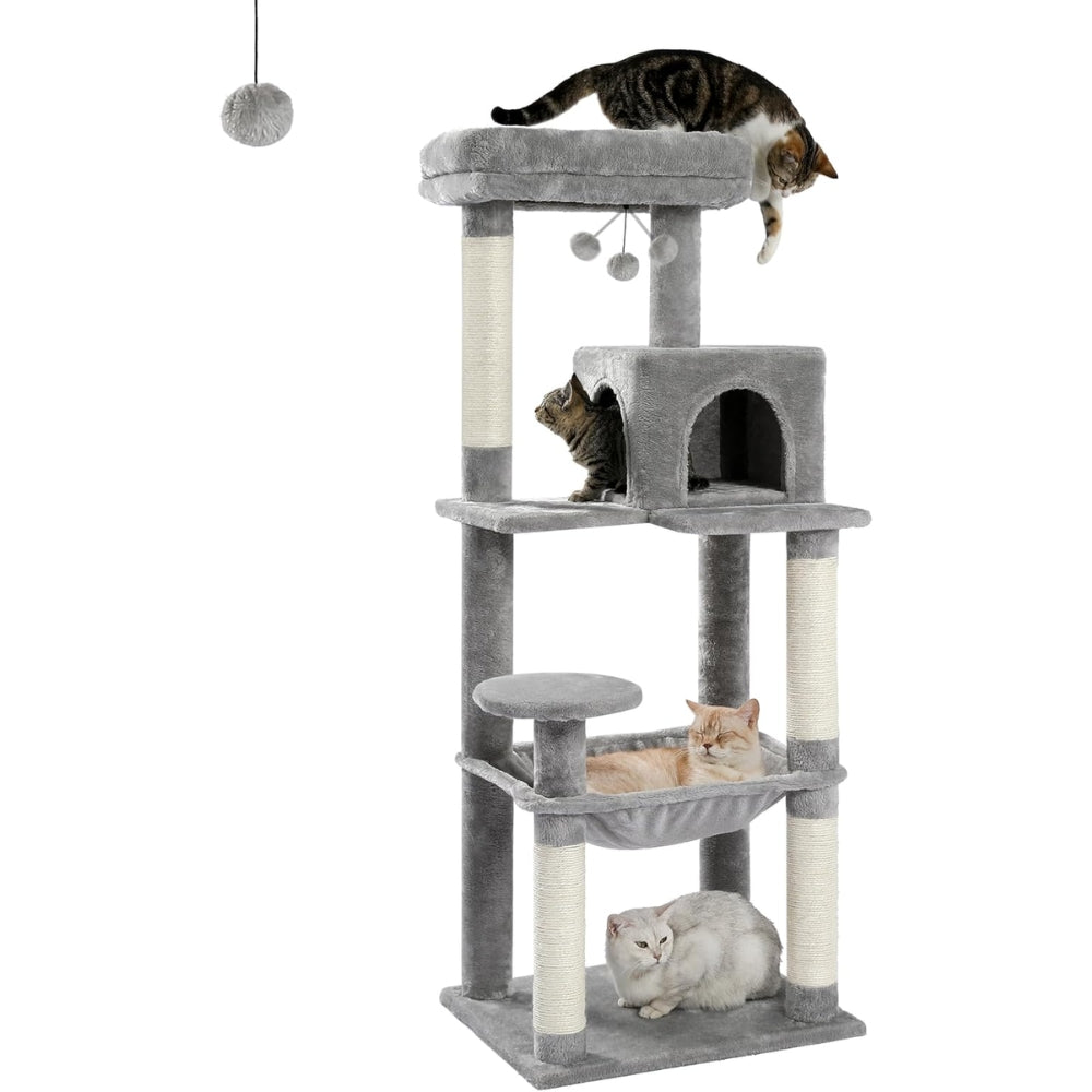 Furniture & Scratchers Premium Cat Tree With Multilevel Design And Cozy Condo For Cats Kittens