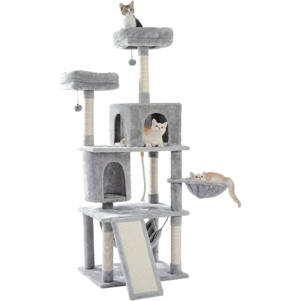 Furniture & Scratchers Premium Cat Tree With Multilevel Design And Cozy Condo For Cats Kittens