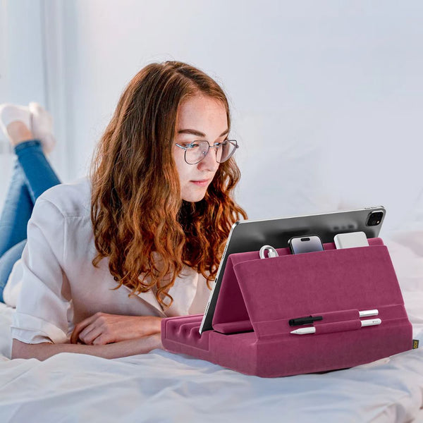 Mounts, Stands & Holders Tablet Pillow Stand Foldable Holder For Ipad Pro With Soft Pad Pocket And Stylus Mount