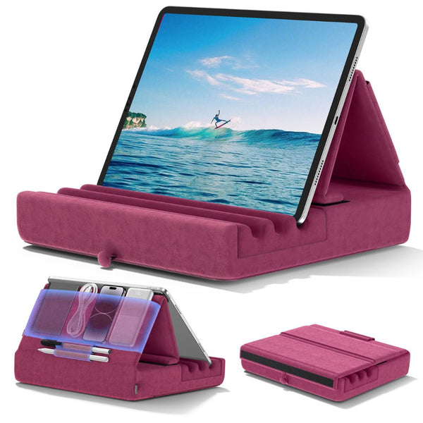 Mounts, Stands & Holders Tablet Pillow Stand Foldable Holder For Ipad Pro With Soft Pad Pocket And Stylus Mount