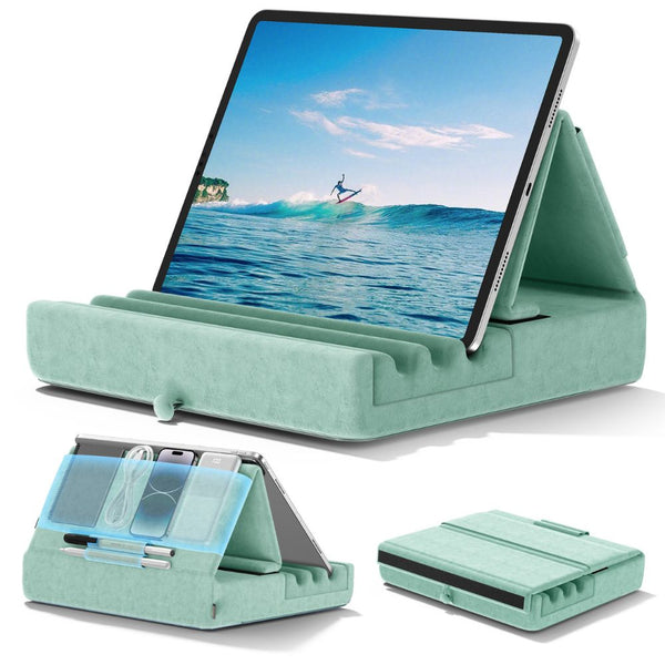 Mounts, Stands & Holders Tablet Pillow Stand Foldable Holder For Ipad Pro With Soft Pad Pocket And Stylus Mount