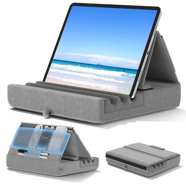 Mounts, Stands & Holders Tablet Pillow Stand Foldable Holder For Ipad Pro With Soft Pad Pocket And Stylus Mount