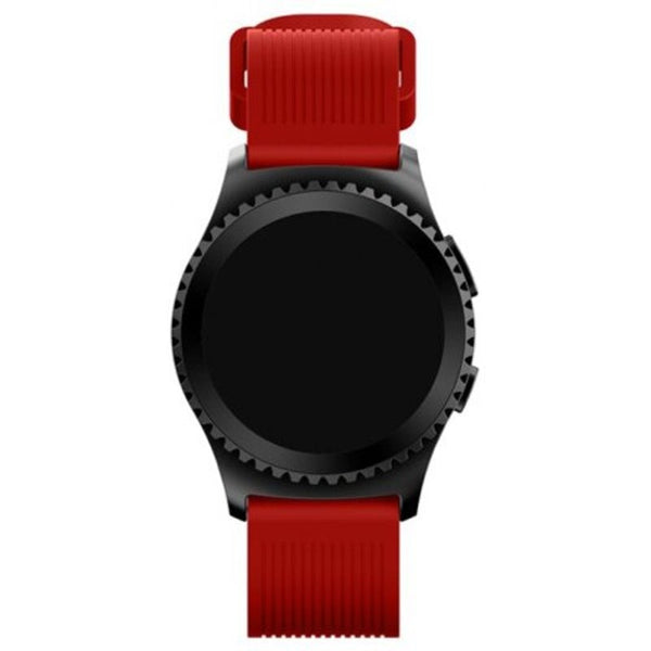 Watch Bands 20Mm Silicone Sports Bracelet Strap Watch Band For Samsung Gear S2 Red