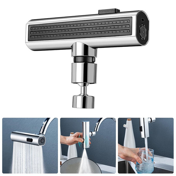 Kitchen Taps Kitchen Faucet Waterfall Outlet Splash Proof Universal Rotating Bubbler Multifunctional Nozzle Extension Gadgets