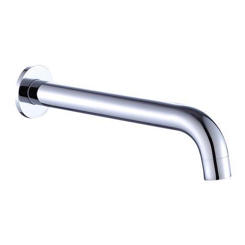 Bath Taps 220Mm Bath Spout In Polished Chrome Finish