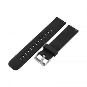 Watch Bands 22Mm Replacement Sport Silicone Watch Band For Samsung Gear S3 Frontier Black