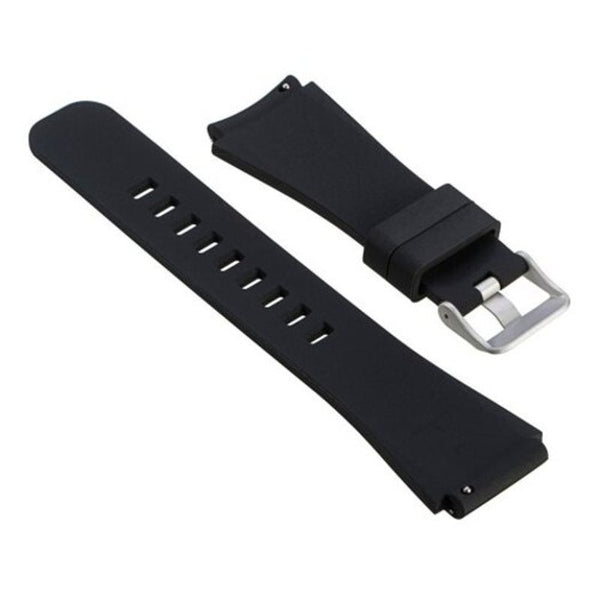 Watch Bands 22Mm Silicone Watch Band Wrist Strap For Samsung Gear S3 Frontier Classic Black