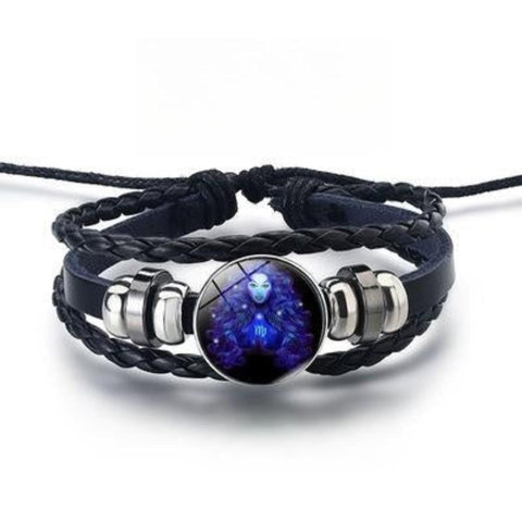 Bracelets 12 Constellations Luminous Bracelet Fashion Nightlight Starry Sky For Men Women Children