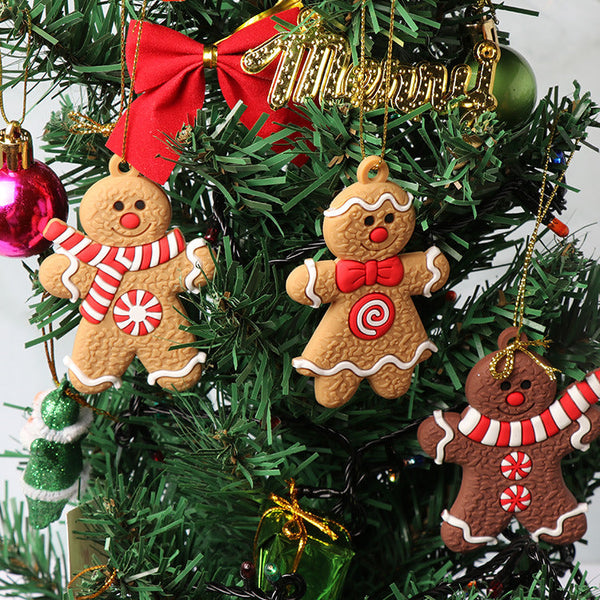 Seasonal Decorations Gingerbread Man Christmas Tree Decoration Pendant