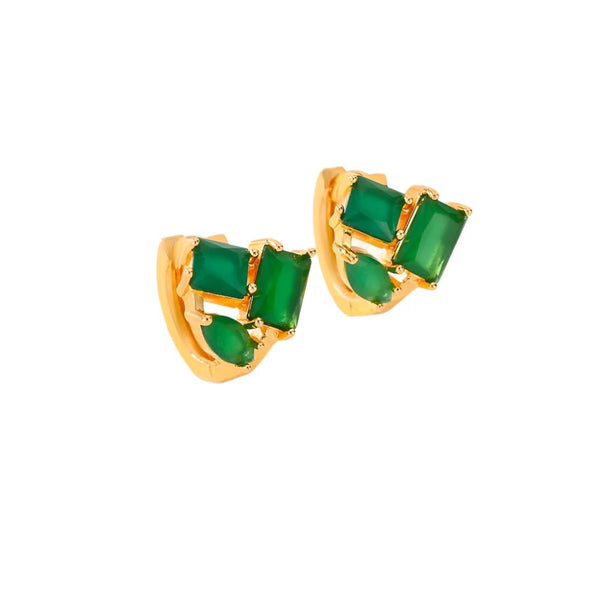 Earrings Various Colours Of Zircon For Women Fashion Commuting Jewelry