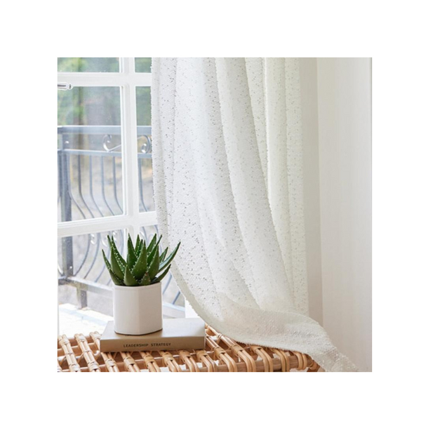 Curtains & Drapes 250 Centimetre White Modern Luxury Retro Style Curtains For Home And Garden