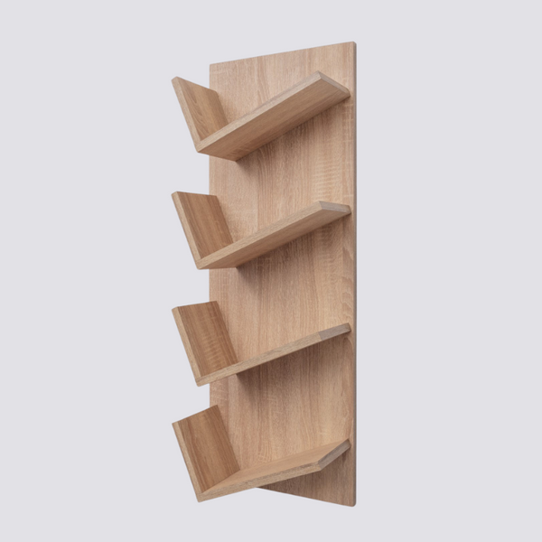 Bookshelves Barcelona Display Shelf Natural Oak