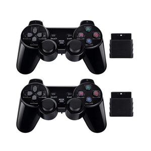 Controllers & Attachments Gaming Consoles 2Pack Wireless Controller Gamepad 2.4G Compatible With Sony Playstation Ps2