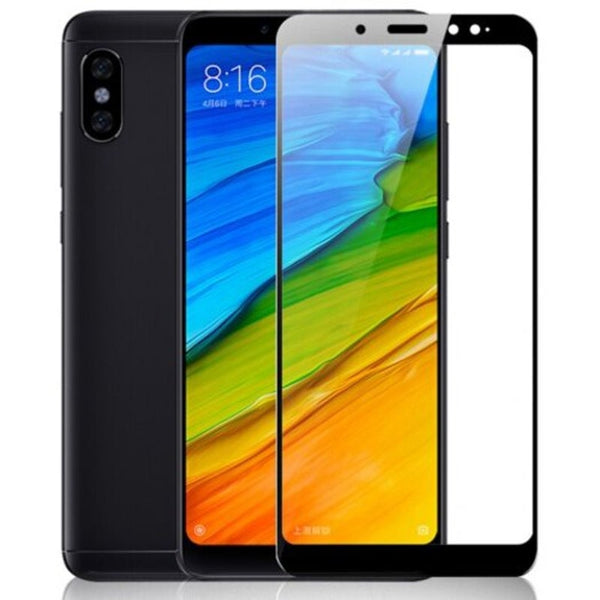 Screen Protectors 0.26Mm 9H Full Cover Tempered Glass Screen Film For Xiaomi Redmi Note 5 Black