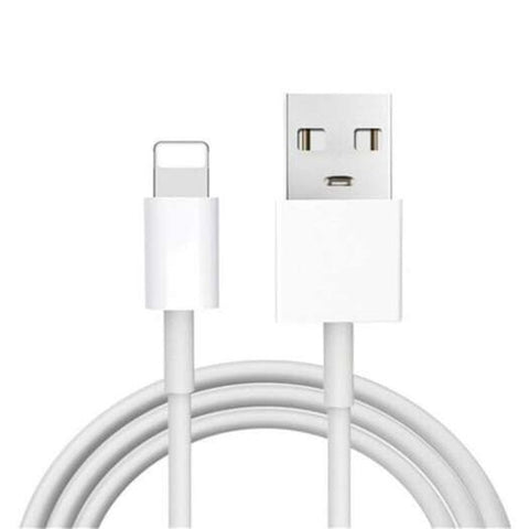 2Pcs 2M 8Pin Usb Cable Quick Charger For Iphone Xs Max / Xr Plus 7 6 White