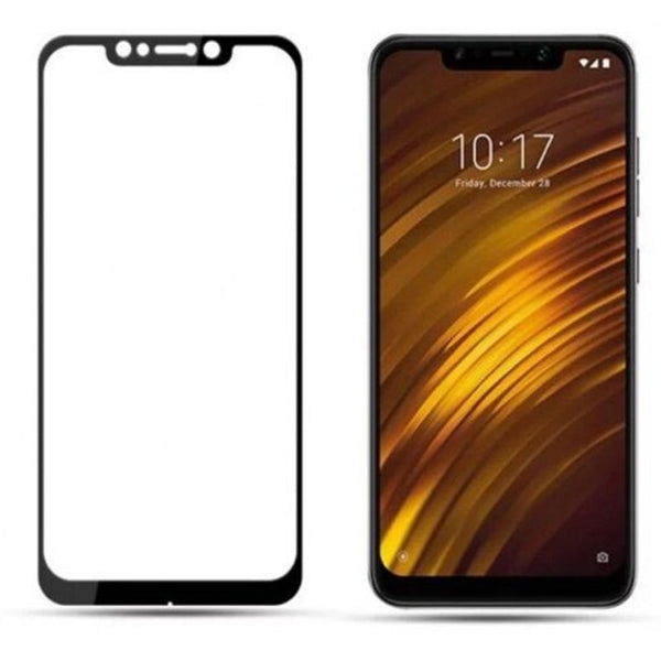 Screen Protectors 3D 0.26Mm Full Cover Tempered Glass Screen Film For Xiaomi Pocophone F1 Black