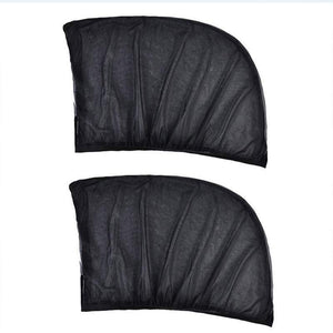 Sun Visors Vehicle Side Mirrors 2Pcs Car Window Shades Curtains Uv Protection Sunshade