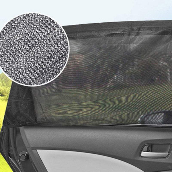 Sun Visors Vehicle Side Mirrors 2Pcs Car Window Shades Curtains Uv Protection Sunshade