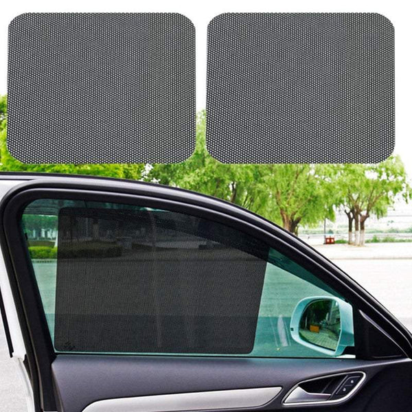 Sun Visors Car Sun Shades Pairs Of 42 X 38Cm Window Dotted Stickers Reusable Side