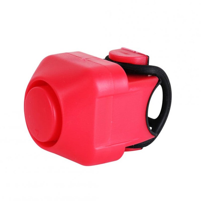 Bells & Horns 2Pcs Mini Portable Electric Cycling Bells Horn Bicycle Handlebar Outdoor Supplies Red