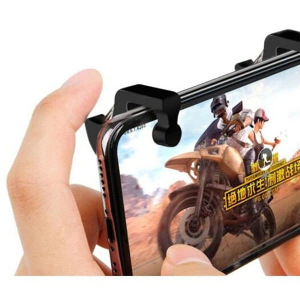 Controllers & Attachments 2Pcs Mobile Game Controller Black