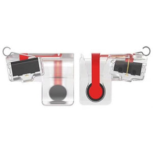 Controllers & Attachments 2Pcs Mobile Game Fire Button Aim Key L1 / R1 Shooter Controller Transparent