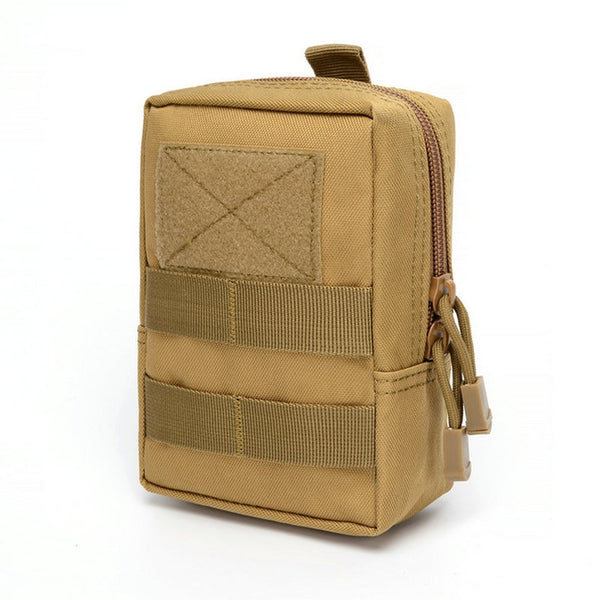 Waist Packs & Bags Military Tactical Waist Molle Bag Tool Zipper Pack Accessory Durable Belt Pouch