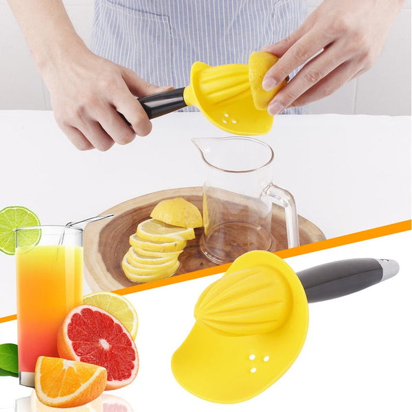 2Pcs Premium Quality Metal Lemon Lime Squeezer Manual Press Juicer Citrus Vegetable Tools