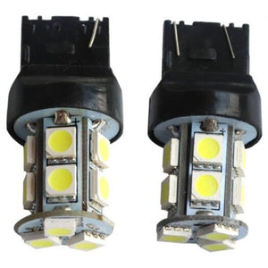 Light Bulbs 2Pcs T20 7440 Turn Signal Light 6.5W 5050 13Smd Ledreverse White Black