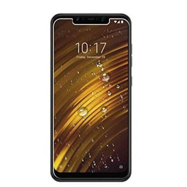 Screen Protectors 2Pcs Tempered Glass Screen Protective Case For Xiaomi Pocophone F1 Transparent