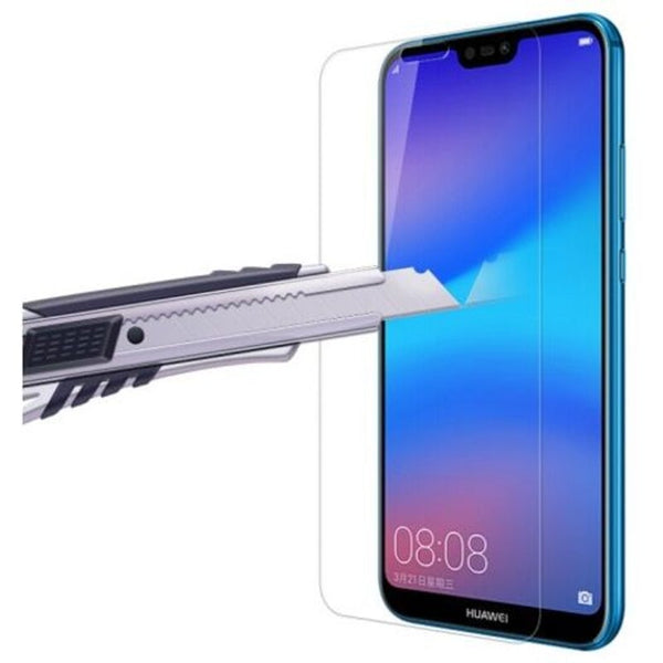 2Pcs Transparent Durable Tempered Glass For Huawei P20 Lite / Nova 3E High Clear