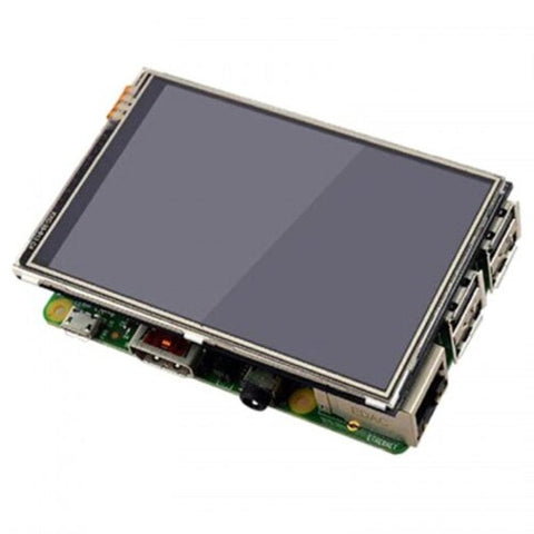 LCD Display Modules 3.5 Inch Resistance Touch Screen Black