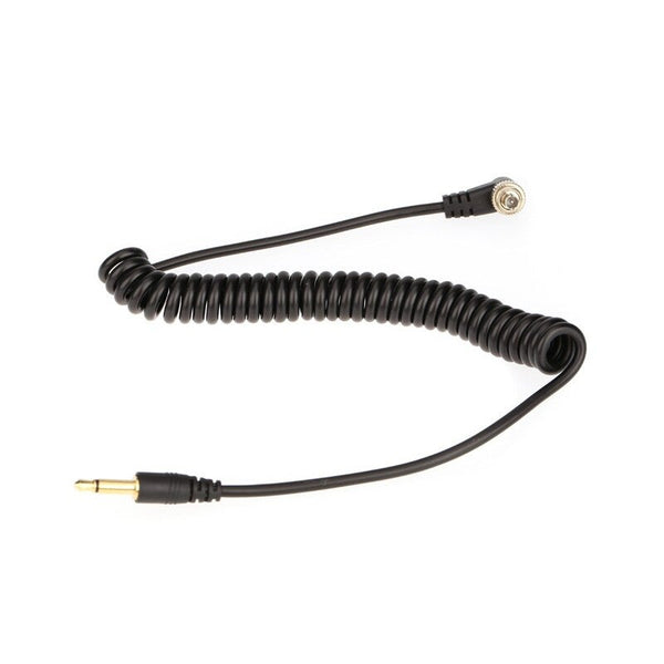 Cables & Adapters 3.5Mm Flash Sync Cable Cord With Screw Lock To Male Pc For Canon Nikon Pixe