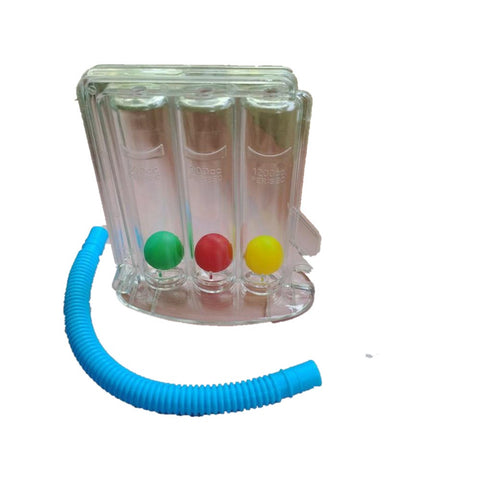 Other Health Monitoring 3 Ball Deep Breathing Exerciser Lung Trainer Incentive Spirometer Spirometry Measurement System