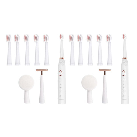 Electric Toothbrushes 3 In 1 Multifunction Electric Smart Timer Sonic Cleaning Toothbrush For Dental Care